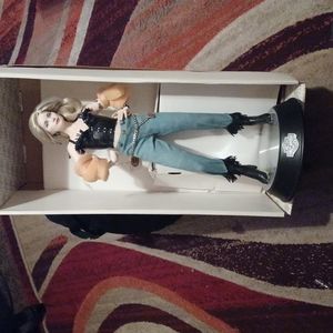 Brand new in the box Harley-Davidson candy doll